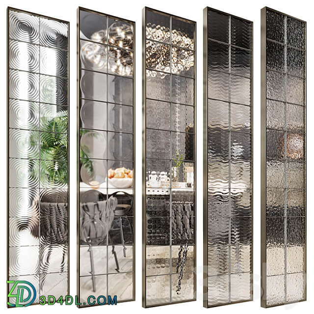 Other decorative objects Glass block partition 5