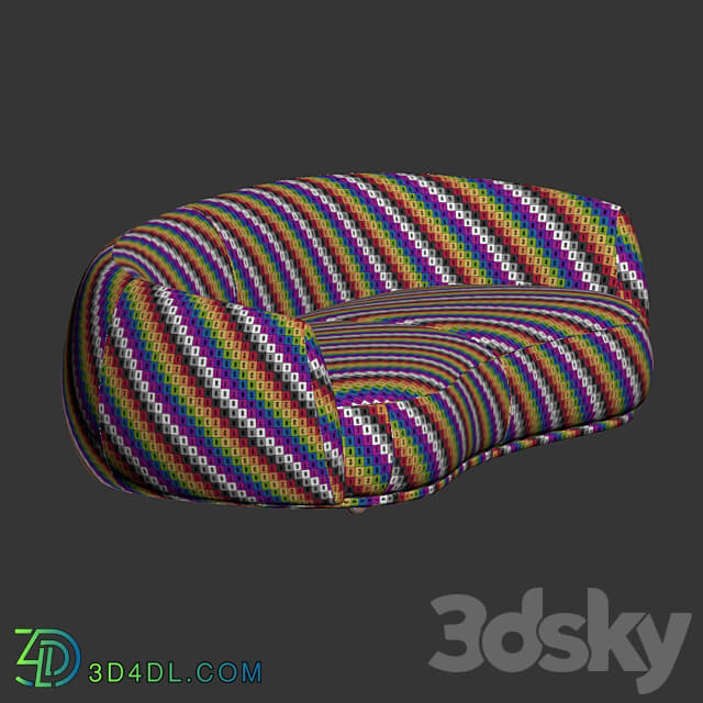 Pacific sofa moroso 3D Models