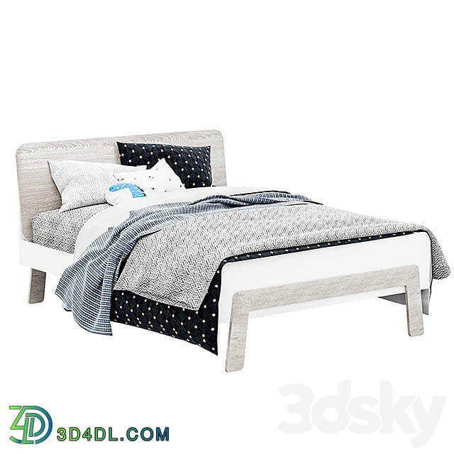 Lamont Full Bed with Headboard Storage