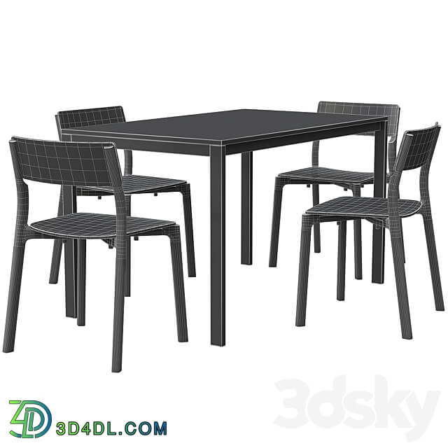 Table Chair Melltorp Janinge Ikea