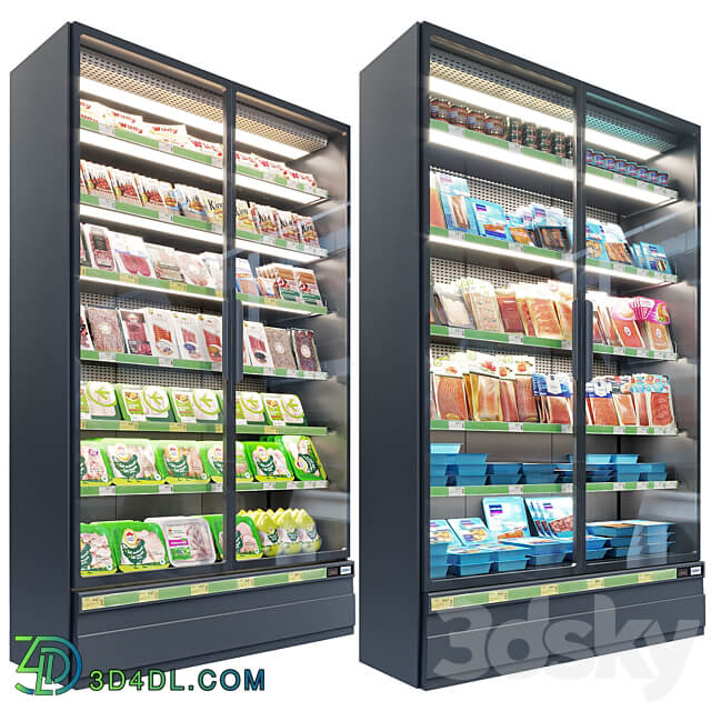 Market refrigerators