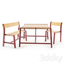 Table Chair YPPERLIG Children bench IKEA  