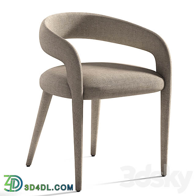 LISETTE GRAY DINING CHAIR