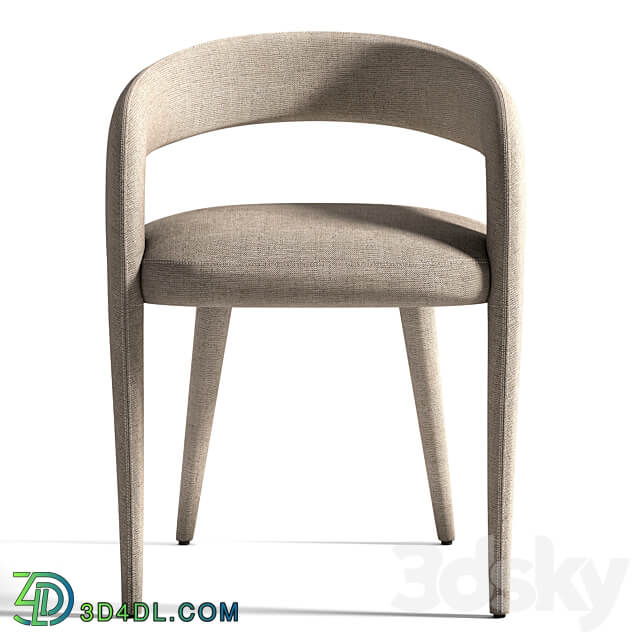 LISETTE GRAY DINING CHAIR