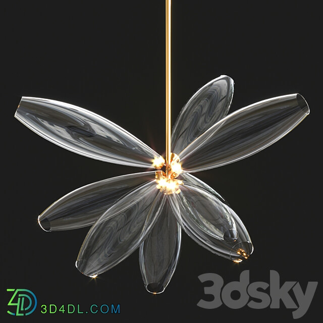 Pendant light Giopato Coombes Gem Collection Glass