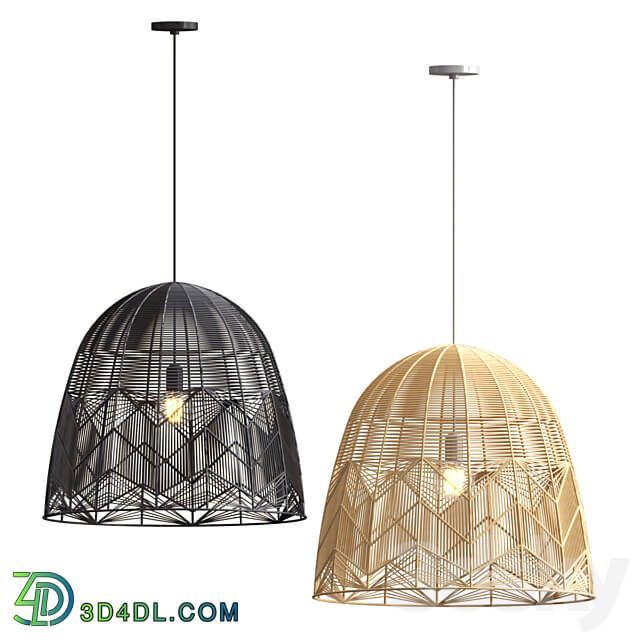 Pendant light Lace Rattan Pendant