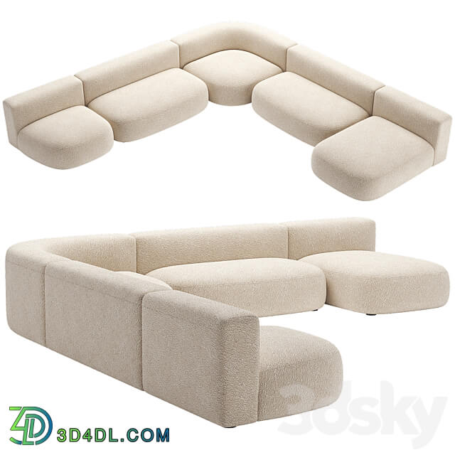 Litos Sofa Cappellini 3D Models