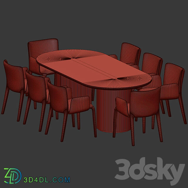 Table Chair Dining Set 118
