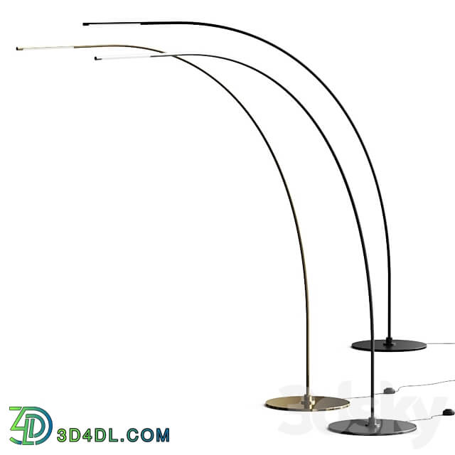 Tonino Lamborghini Casa FD Oval Floor Lamps