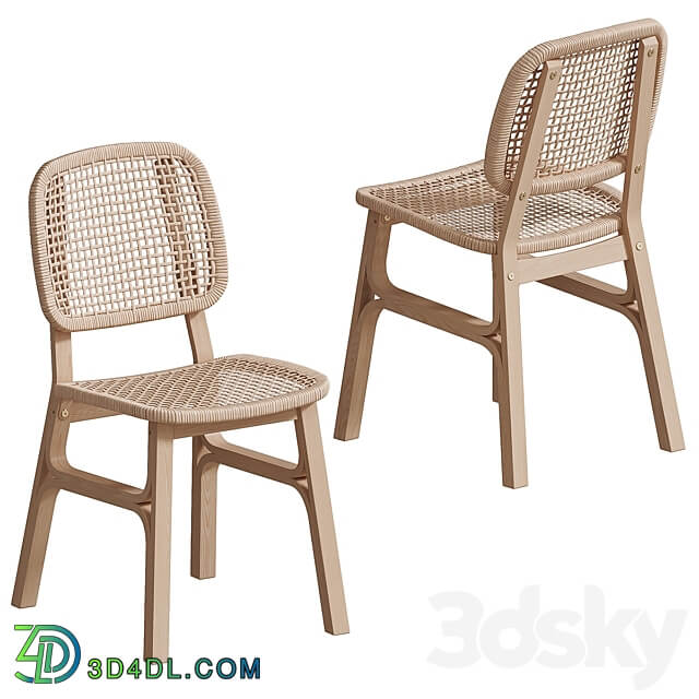 IKEA VOXLÖV Dining table and chair Table Chair 3D Models