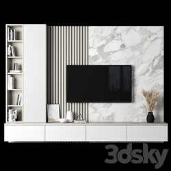 TV Wall 056 3D Models 