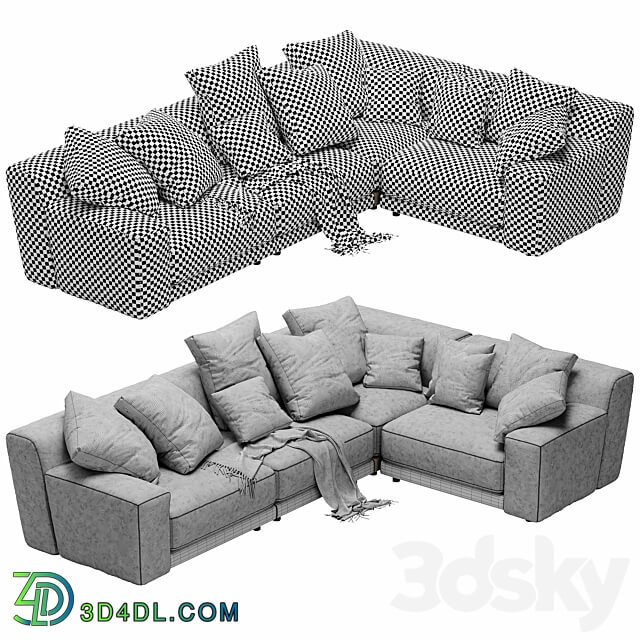 Blanche tutto sectional