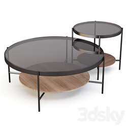 West Elm Rockville Coffee and Side Table 