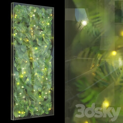Fitowall Greenbox wall mounted phytomodule with lighting Vargov Design 