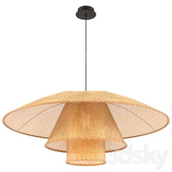 Pendant light Lola rattan pendant lamp 