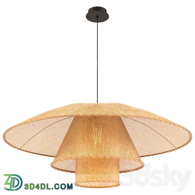 Pendant light Lola rattan pendant lamp