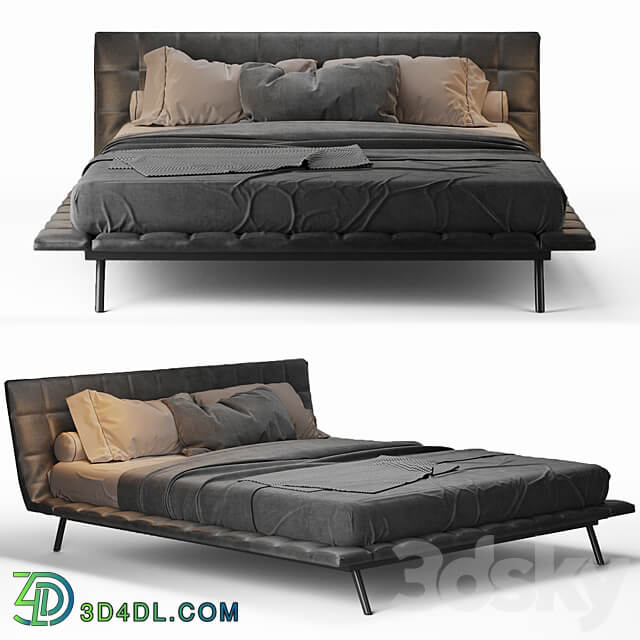 Bed Onda bed Poliform