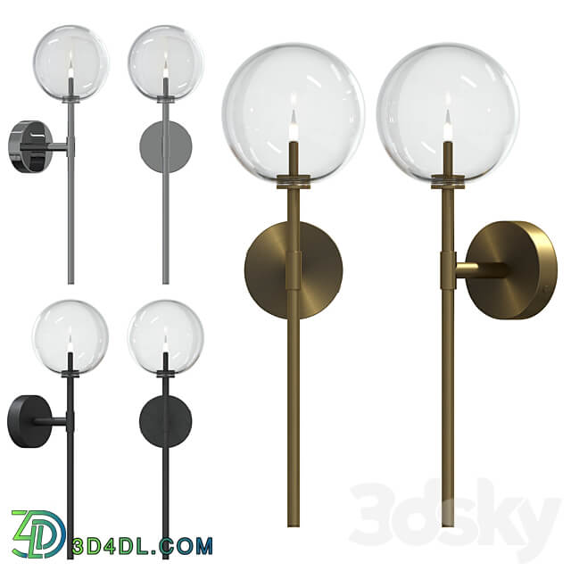 Wall sconce DAWN SINGLE by Schwung Home