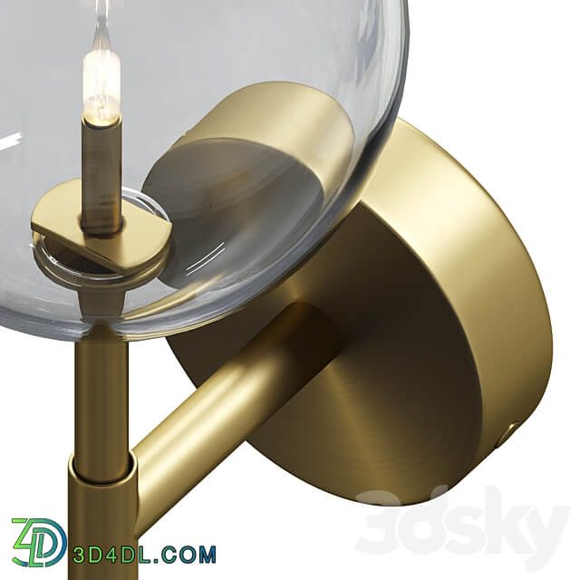 Wall sconce DAWN SINGLE by Schwung Home