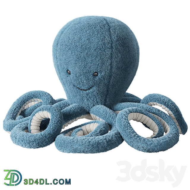 Crate Kids Jellycat Storm Octopus Large floor