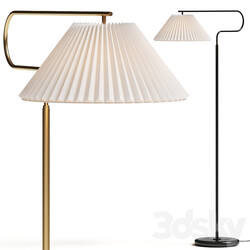 Anthropologie Harriet Pleated Floor Lamp 