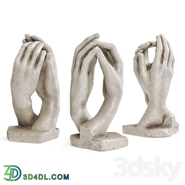 Hands Rodin sculpture