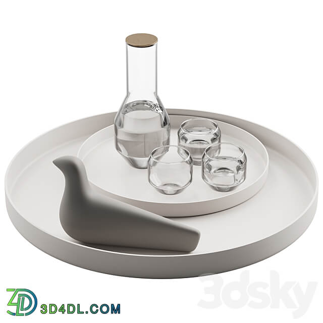 061 Kitchen decor set DISHES atipico angolo carafe set 01