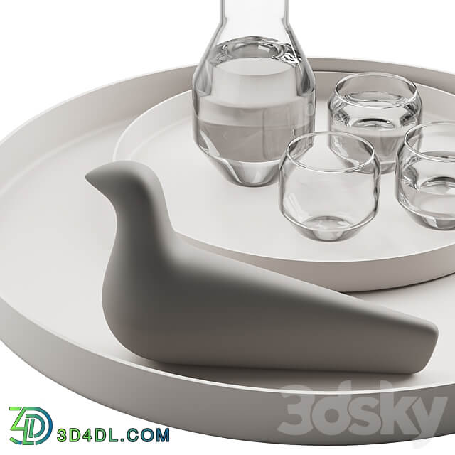 061 Kitchen decor set DISHES atipico angolo carafe set 01