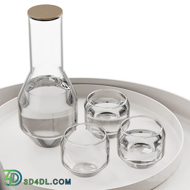 061 Kitchen decor set DISHES atipico angolo carafe set 01