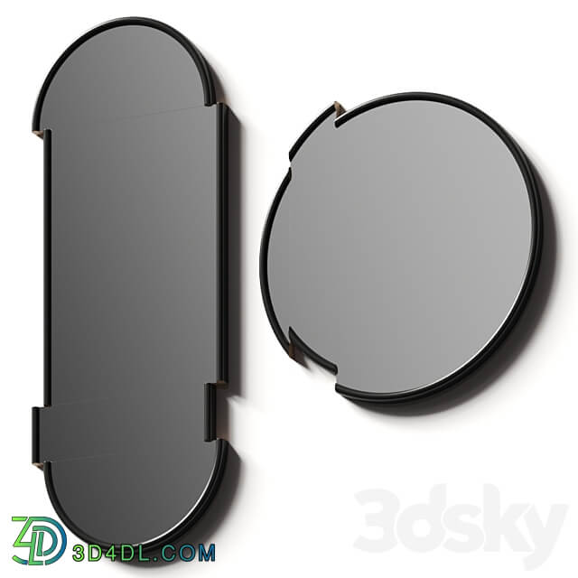 Lee broom split wall mirrors