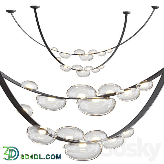 Pendant light DEW DROPS LED pendant by Bomma