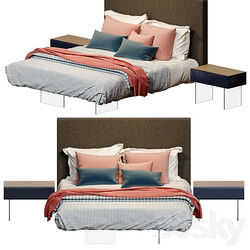 Bed Lago design Suspended bed 