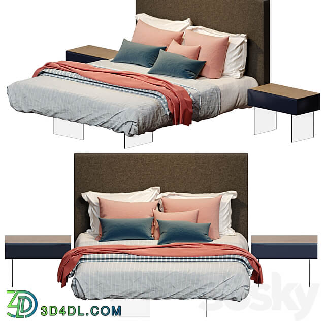 Bed Lago design Suspended bed