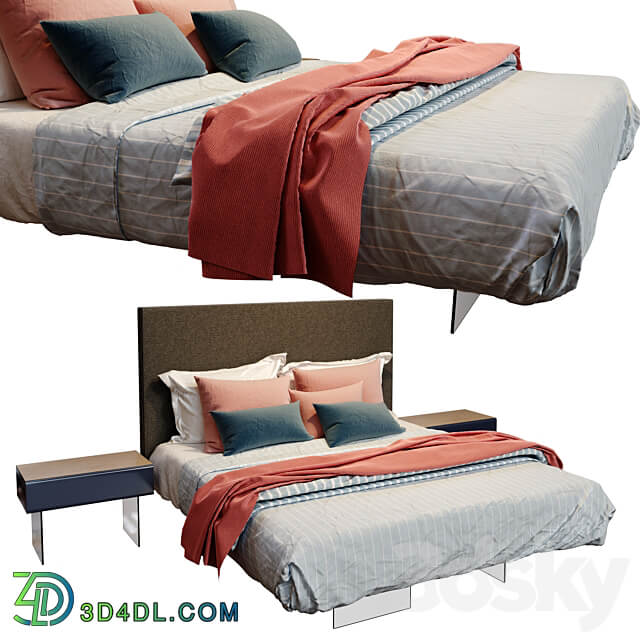 Bed Lago design Suspended bed