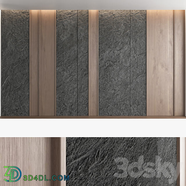 Decorative wall panel set 59