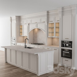 Kitchen Kitchen Neo Classic White Set 47 