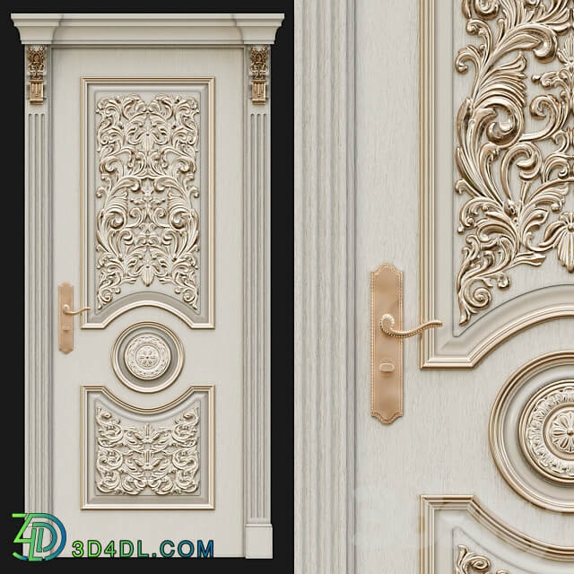 Decorative Door 3D Models 3DSKY