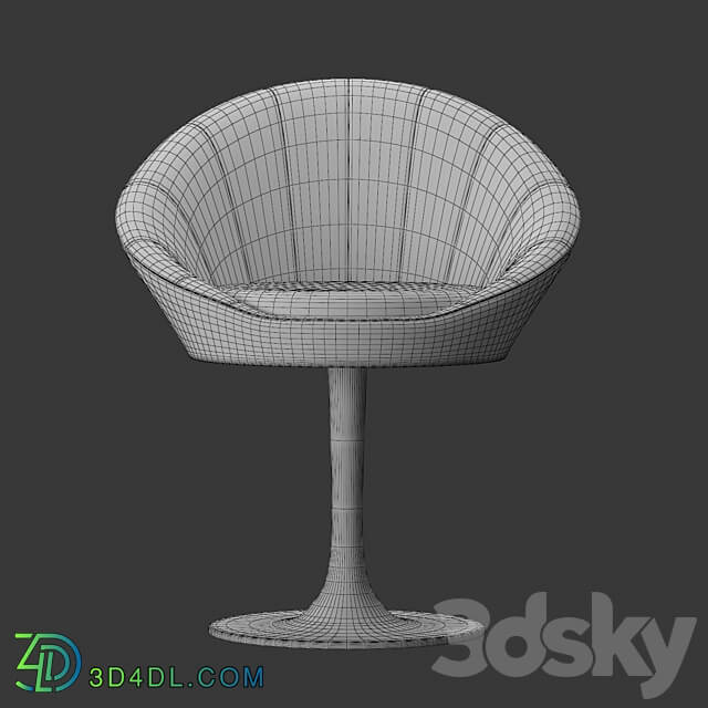 DINING CHAIR O NEILL Eichholtz 3D Models 3DSKY