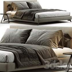 Bed Meridiani Stone Up Bed 