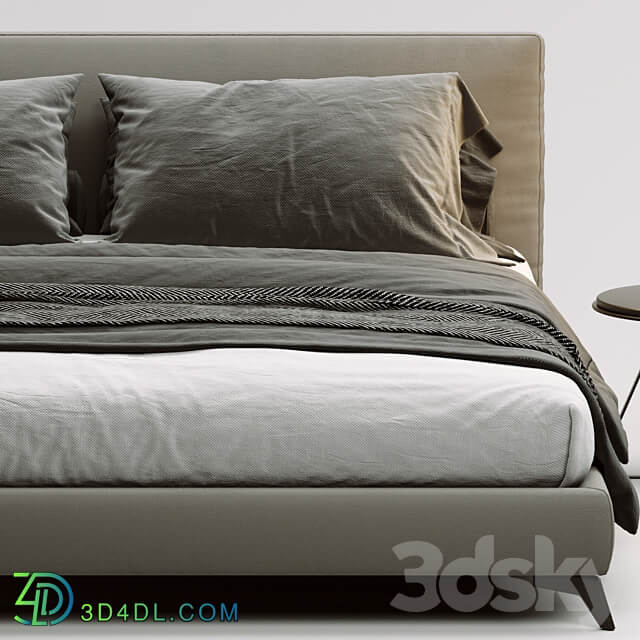 Bed Meridiani Stone Up Bed