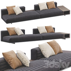 Sofa roger by minotti 3D Models 3DSKY 