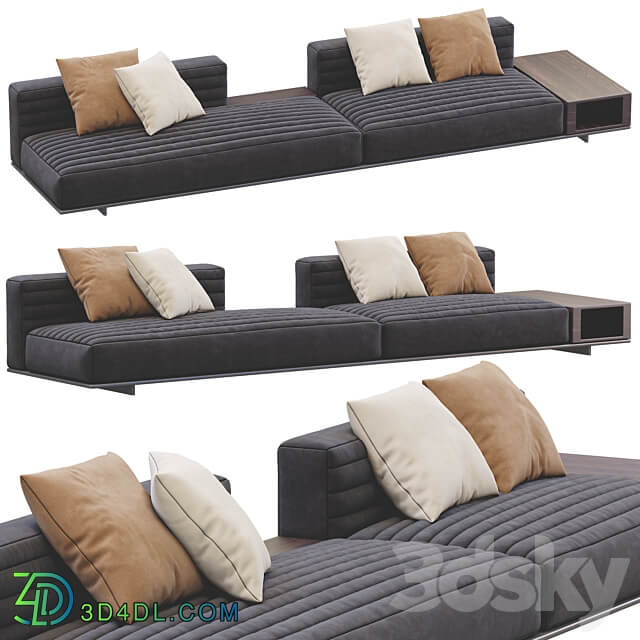 Sofa roger by minotti 3D Models 3DSKY