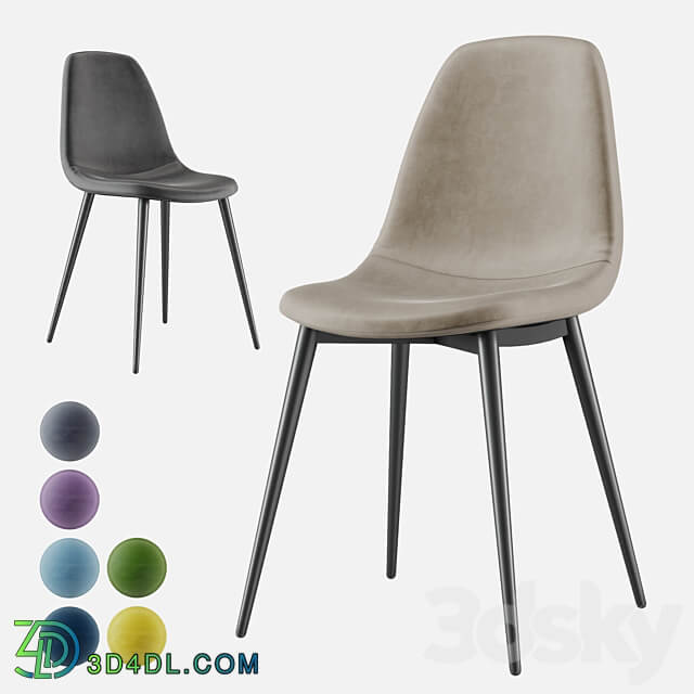 Chair Norman Stool Group 3D Models 3DSKY