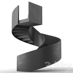 Spiral staircase 7 3D Models 3DSKY 