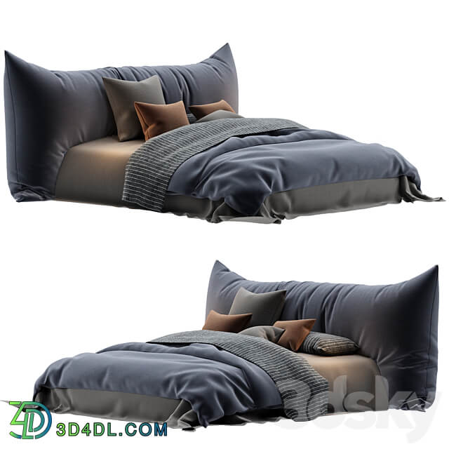 Ditre Italia Papilo Bed Bed 3D Models 3DSKY