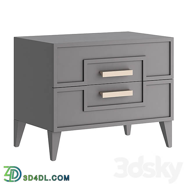 Benson bedside table Sideboard Chest of drawer 3D Models 3DSKY