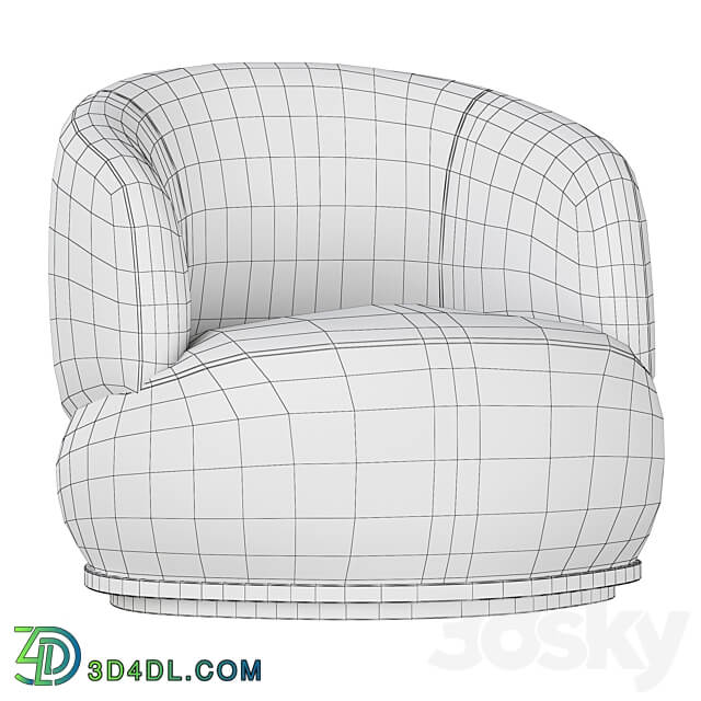 District Eight ORBIT ARMCHAIR 3D Models 3DSKY