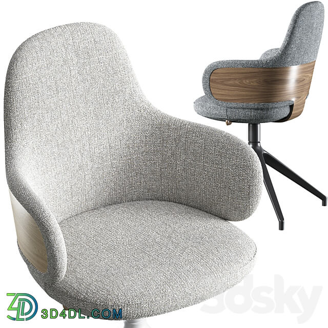 Office chair Alki Lan 3D Models 3DSKY