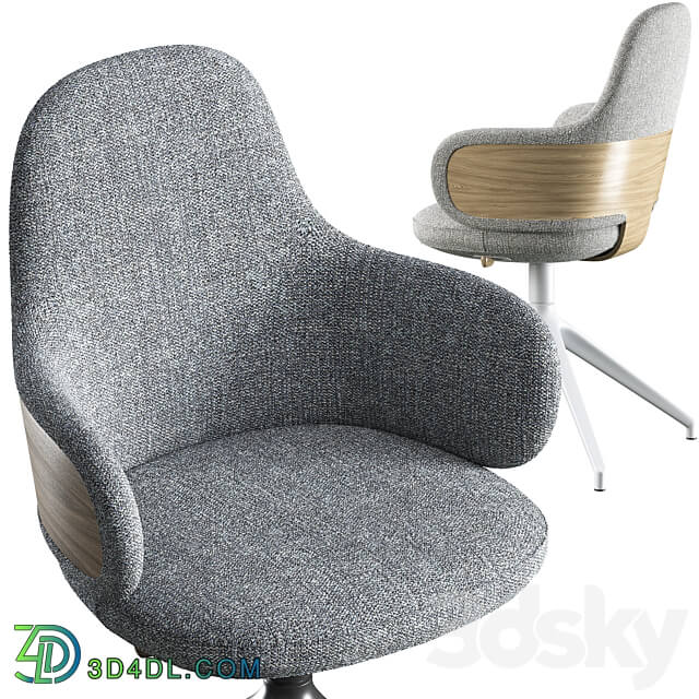 Office chair Alki Lan 3D Models 3DSKY