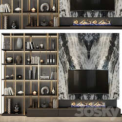 TV shelf 0453 3D Models 3DSKY 